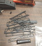 Vintage 16 Piece Lot of Tyco Bachmann Life-Like Train Repair Bridges Locomotive
