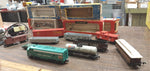 10 Piece Lot Tyco Penn Central Virginian Train Set Track Locomotive Untested