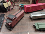 10 Piece Lot Tyco Penn Central Virginian Train Set Track Locomotive Untested