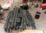 10 Piece Lot Tyco Penn Central Virginian Train Set Track Locomotive Untested