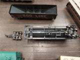 10 Piece Lot Tyco Penn Central Virginian Train Set Track Locomotive Untested