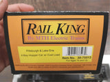 New Rail King Pittsburgh Lake Erie 4-Bay Hopper Car w/ Coal Load No. 30-75513