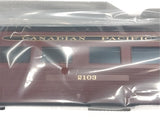 Rail King Canadian Pacific 4-Car 60' Streamlined Passenger Set No. 30-6730 New