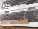 Rail King Canadian Pacific 4-Car 60' Streamlined Passenger Set No. 30-6730 New