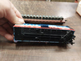 14 Piece Train Lot Tyco Tracks Transformer Tree Used Repair Parts Carts Scenery