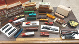 Vintage 26 Piece Train Car Set Lot Bachmann Tyco Locomotive Ho Scale Electric Un