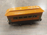 American Flyer Lines Lexington Pair Orange Tin Train Cars Used