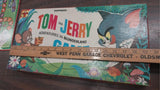 Vtg 1965 Tom & Jerry Adventure in Blunderland Game Transogram Incomplete Used