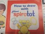 Kenner's How to Draw with Spirotot 1968 No. 411 Drawing Children Toy Used