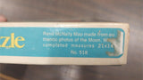 Selchow & Righter Co. Moon Map Puzzle Authentic Photos Official McNally Map