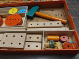 T 739 Wood Construction Set No. 2 Creative Playthings Incomplete Made Austria