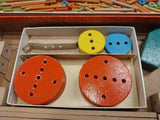 T 739 Wood Construction Set No. 2 Creative Playthings Incomplete Made Austria