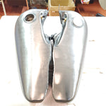 3.5 Gallon 1936-84 Harley Fatbob Split Gas Tanks Screw Caps Shovelhead FX Superg