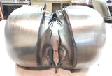 3.5 Gallon 1936-84 Harley Fatbob Split Gas Tanks Screw Caps Shovelhead FX Superg