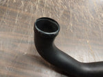 Chipped 2 into 1 Black Turn out Exhaust pipe Harley XL Billet Tip 883 1200 2007^