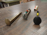 Vtg Railroad Toy Train Track RR Spikes Decorated Lot Christmas Steam Engine
