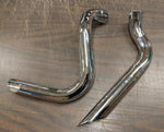 LAF Exhaust Drag Pipes Harley Ironhead Sportster XLH XLCH Custom Chopper bobber