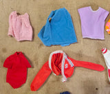 Vintage 1960s 1970s Mattel Barbie Doll Clothing Dress Shoes Accessories Lot