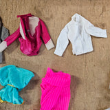 Vintage 1960s 1970s Mattel Barbie Doll Clothing Dress Shoes Accessories Lot