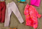 Vintage 1960s 1970s Mattel Barbie Doll Clothing Dress Shoes Accessories Lot