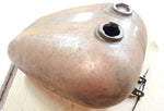 New Mustang & Axed Gas fuel Tank Harley 1979-1981 Sportster 4.2 gallon dual cap