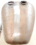 New Mustang & Axed Gas fuel Tank Harley 1979-1981 Sportster 4.2 gallon dual cap