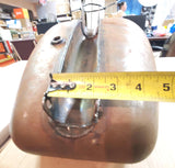 New Mustang & Axed Gas fuel Tank Harley 1979-1981 Sportster 4.2 gallon dual cap