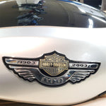 2003 Harley 100th Anniversary VRod Airbox Cover Black Silver Gold Emblems