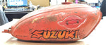 VTG OEM 1969-1971? Suzuki TS90 TS50 Motorcycle Honcho Gas Fuel Petro Tank Orange