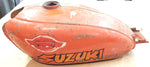 VTG OEM 1969-1971? Suzuki TS90 TS50 Motorcycle Honcho Gas Fuel Petro Tank Orange
