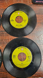 VTG Warner Brothers Production Records 45 RPM Various Artists Vinyl Records