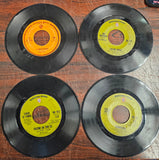 VTG Warner Brothers Production Records 45 RPM Various Artists Vinyl Records