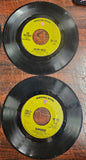 VTG Warner Brothers Production Records 45 RPM Various Artists Vinyl Records