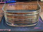 Front Fender Skirt Trim Harley Touring road King FLH V Logo FLHR Glide Ultra Chr