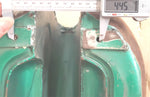 OEM 1966-1970 Triumph T100 500 Trophy Daytona Gas Fuel petrol tank Stock Clean