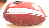 VTG OEM Honda SL 350 K1 KO 1970 -1973 Cherry & White Gas Fuel Tank Reservoir