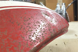 VTG OEM Honda SL 350 K1 KO 1970 -1973 Cherry & White Gas Fuel Tank Reservoir