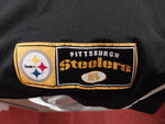 NFL Long Sleeve Shirt Pittsburgh Steelers Black Gold Football X-Large