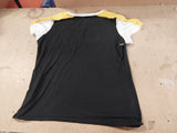 Pittsburgh Steelers NFL Team Apparel Women T-Shirt XL Black Gold Football