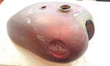 VTG OEM 1955 - 1959 BSA A10 Road Rocket 4 Gallon Gas Fuel Tank Reservoir Red