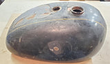 OEM VTG BSA A10 Black Motorcycle Fuel Gas Tank Reservoir