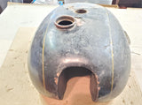 OEM VTG BSA A10 Black Motorcycle Fuel Gas Tank Reservoir
