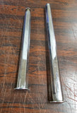 NOS Octagon Chopper Foot Pegs Panhead Knucklehead Triumph Old Skool Chrome