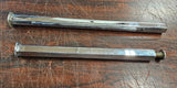 NOS Octagon Chopper Foot Pegs Panhead Knucklehead Triumph Old Skool Chrome
