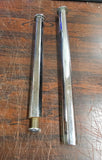 NOS Octagon Chopper Foot Pegs Panhead Knucklehead Triumph Old Skool Chrome