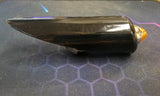 Highway Hawk Techglide Black Side Running Light Amber Lens Harley Chopper Bobber