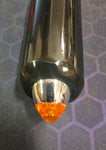 Highway Hawk Techglide Black Side Running Light Amber Lens Harley Chopper Bobber