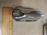 Streamliner OEM Harley Footpegs FLHX Dyna Softail Sportster Factory Chrome