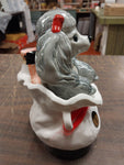 vtg 1973 Jim Beam Trophy series Tiffany the poodle whisky decanter Empty