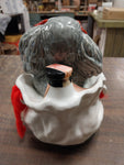 vtg 1973 Jim Beam Trophy series Tiffany the poodle whisky decanter Empty
